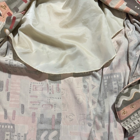 Vintage 90’s Toni Garment for CC Magi Mixed Pattern Blazer Jacket - Picture 8 of 10